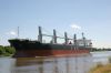 Schwerer Bulker IVS KITTIWAKE im NOK bei D&uuml;ckerswisch